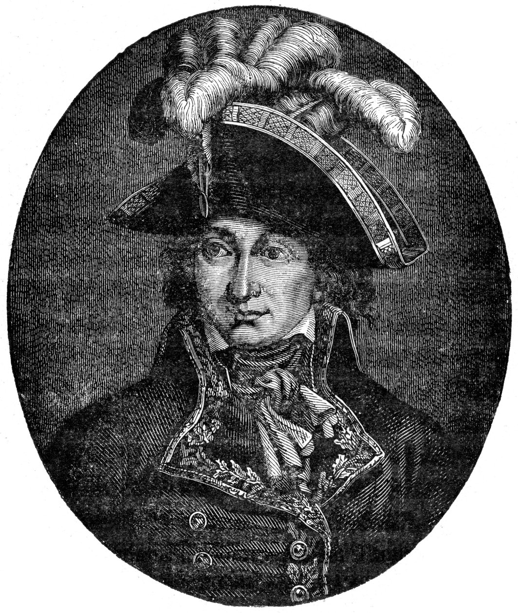 Charles Pichegru, französischer General und Politiker, 1898 von Gustave Demoulin