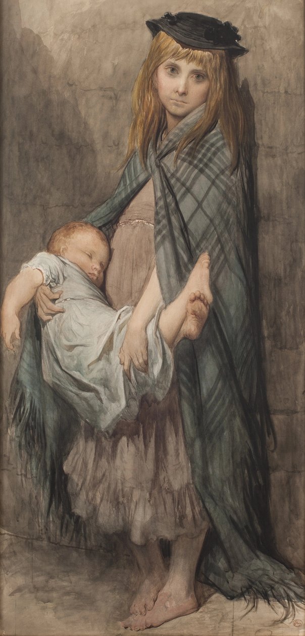 Arme Kinder von London von Gustave Dore
