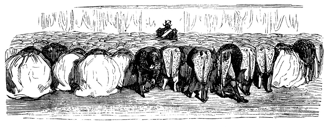 Geschichte des Heiligen Russland. Ein großer Ball im Winterpalast, 1854 von Gustave Dore