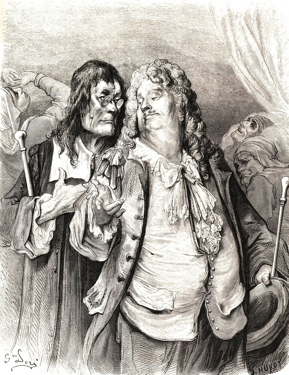 Die Ärzte, 19. Jahrhundert von Gustave Dore