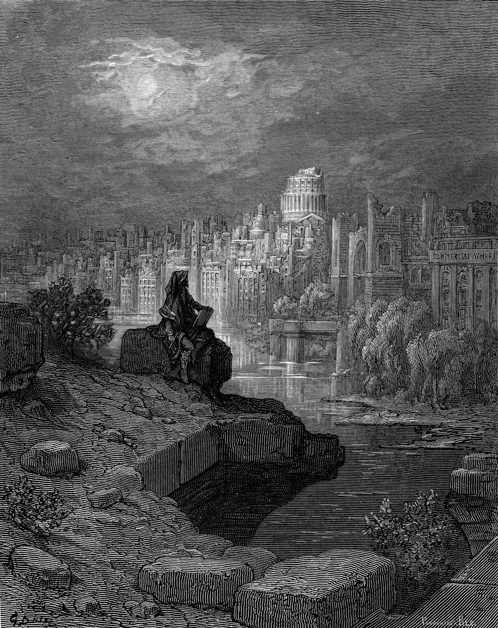 Der Neuseeländer von Gustave Dore