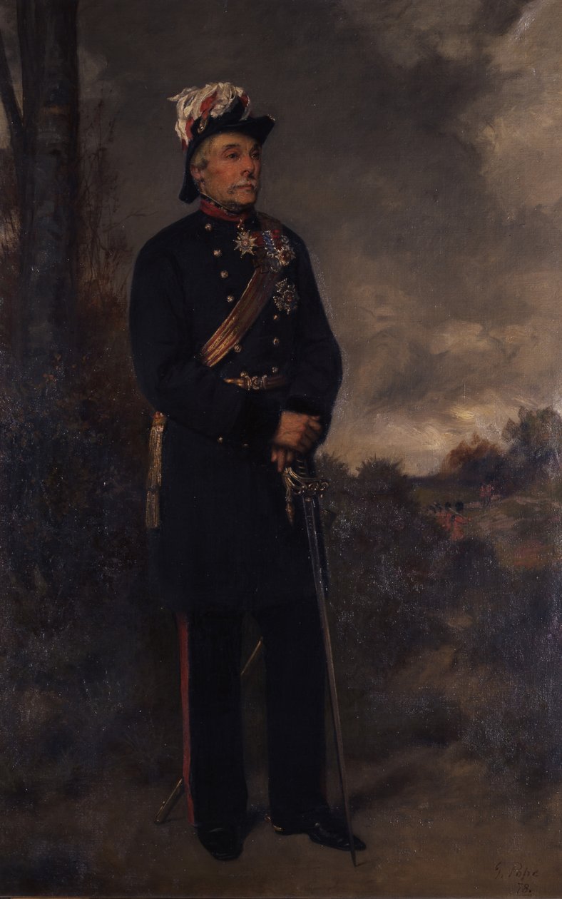 Porträt von Generalmajor Lord Henry Percy, V.C. von Gustave Pope
