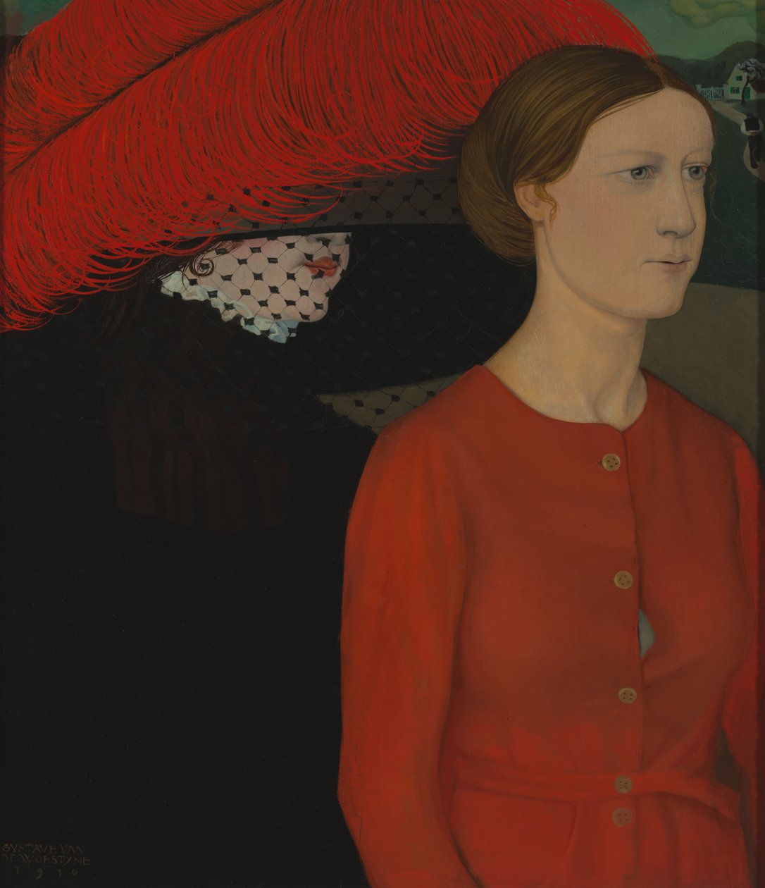 Zwei Quellen von Gustave van de Woestyne