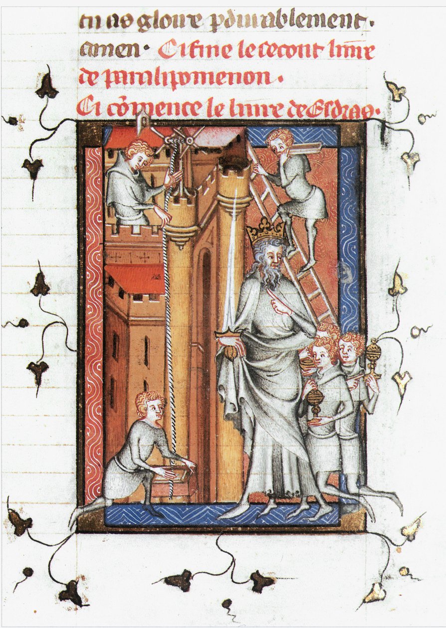 La Bible Historiale von Guyart des Moulins