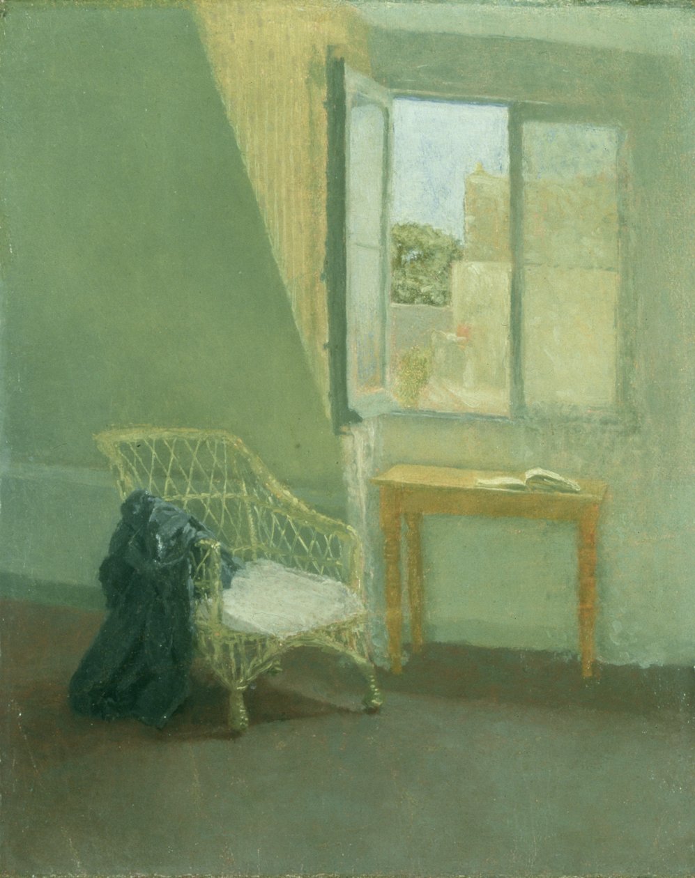 Eine Ecke des Zimmers des Künstlers in Paris von Gwen John