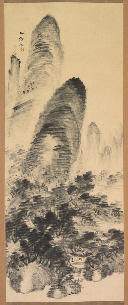 Verboten für das gemeine Volk, späte 1800er - frühe 1900er von Uragami Gyokudo