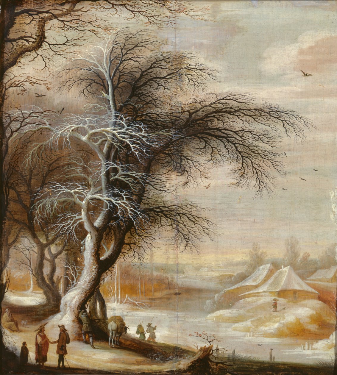 Winterlandschaft von Gysbrecht Lytens or Leytens