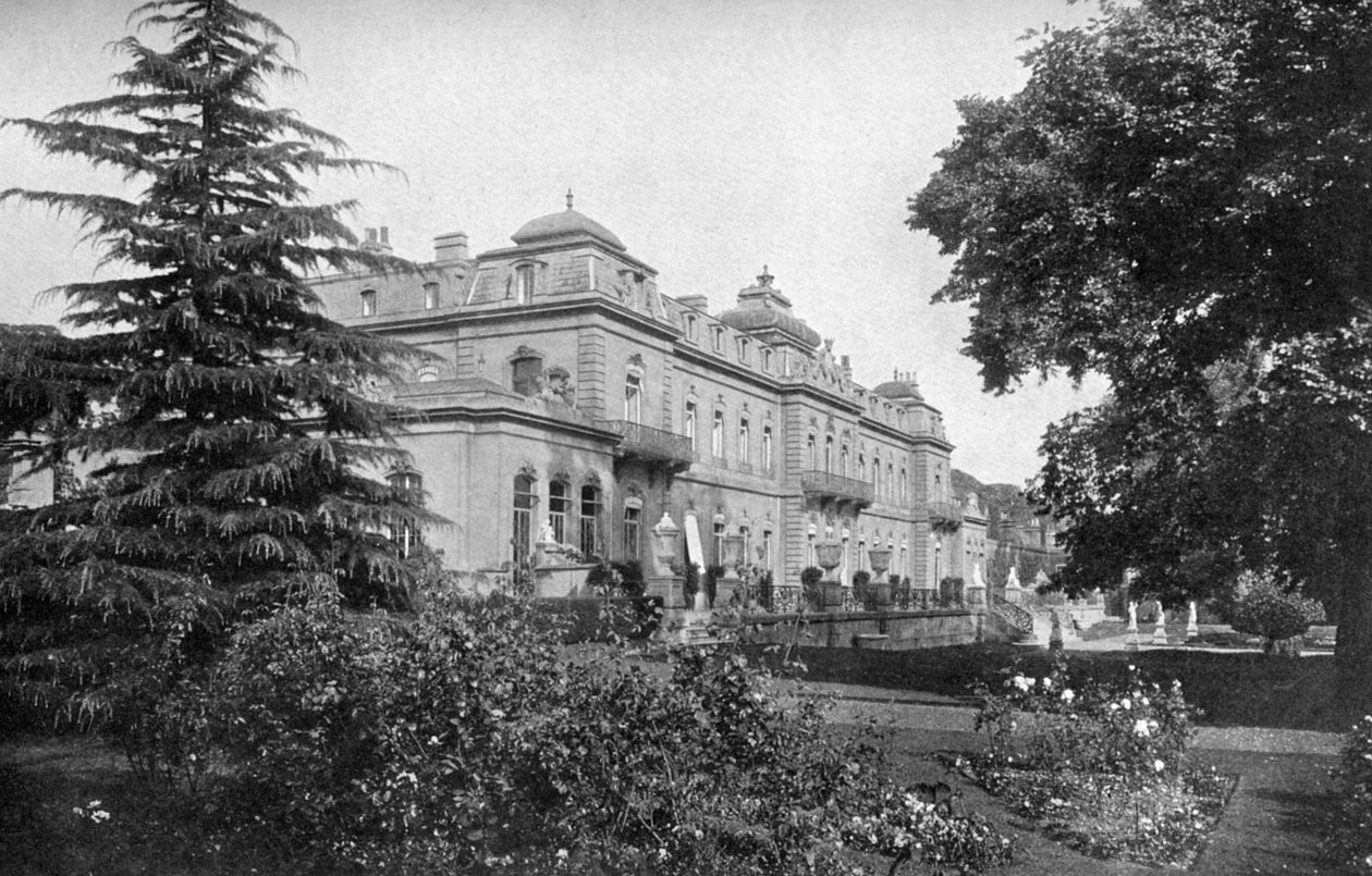 Wrest Park von Südwesten, Silsoe, Bedfordshire, 1924-1926 von HN King
