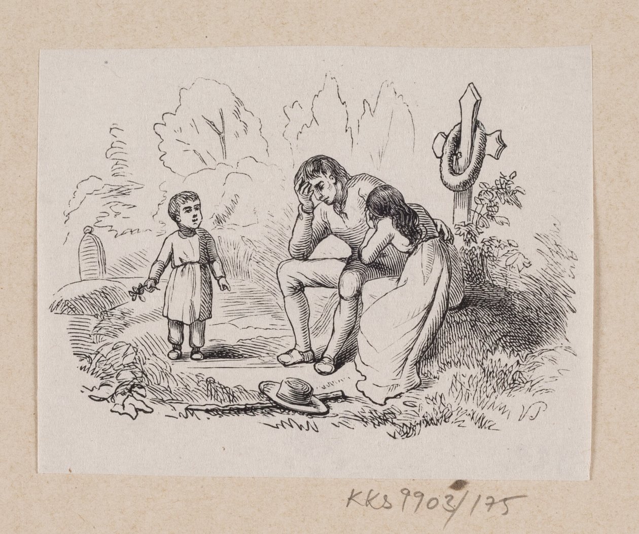 Illustration zu "Die letzte Perle" in H.C. Andersen, "Märchen und Geschichten", Band 2 von H.P. Hansen