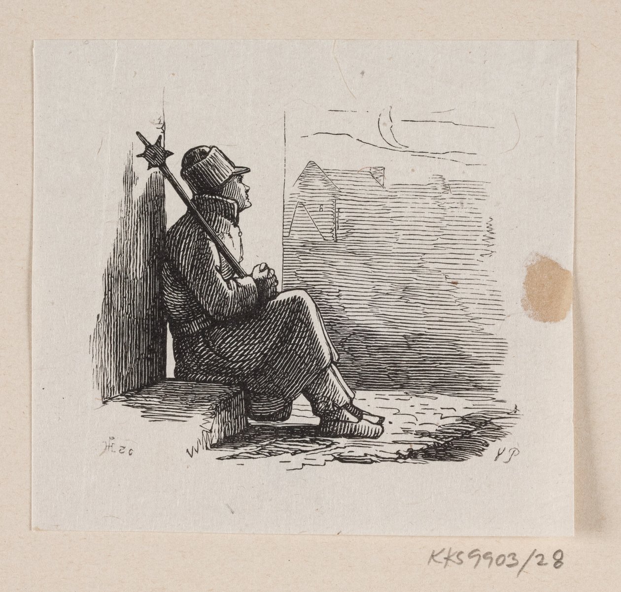 Illustration zu "Lykkens Kalosker" in H.C. Andersen, "Märchen und Geschichten", Band 1 von H.P. Hansen