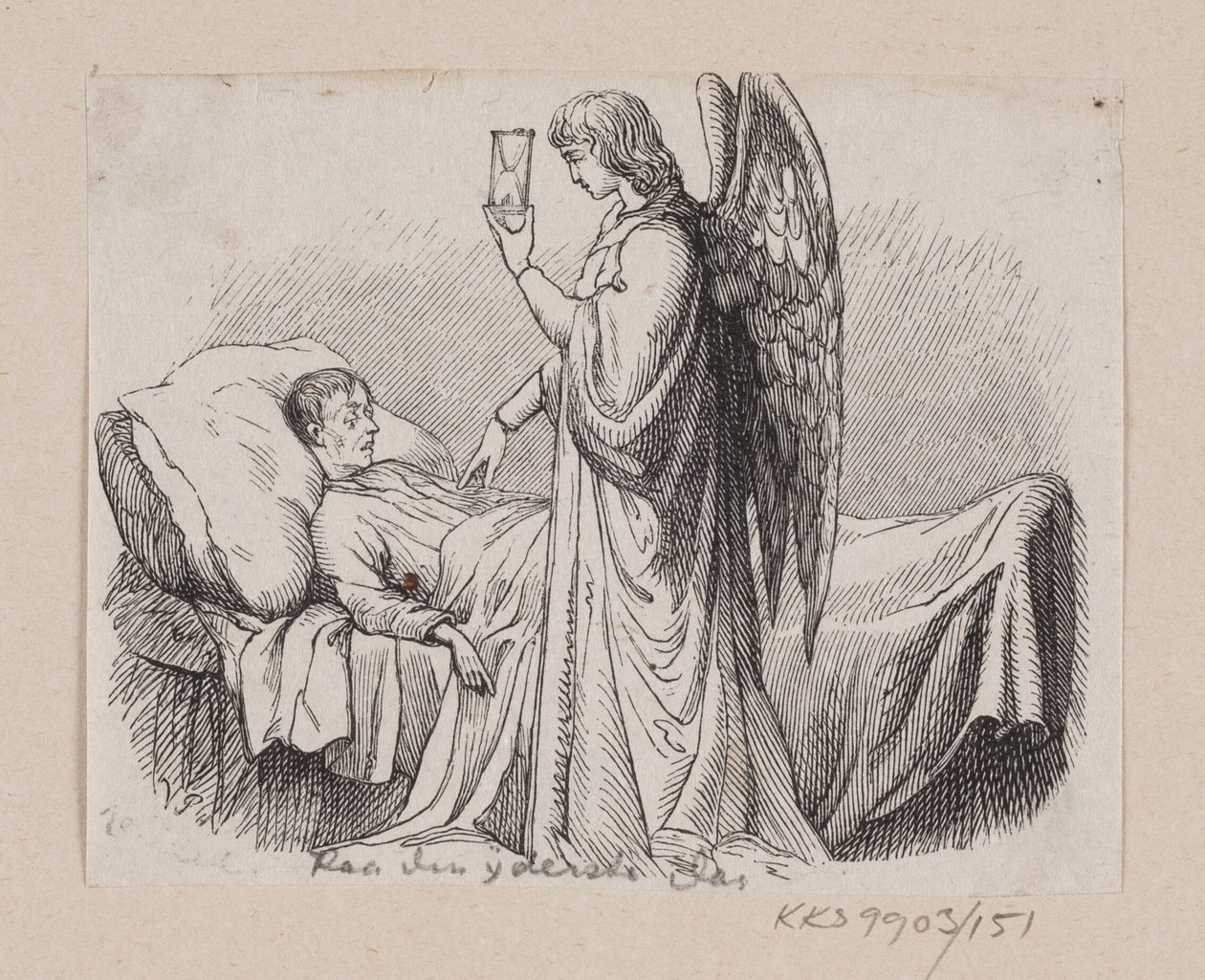 Illustration zu "Paa den yderste Dag" in H.C. Andersen, "Märchen und Geschichten", Band 2 von H.P. Hansen