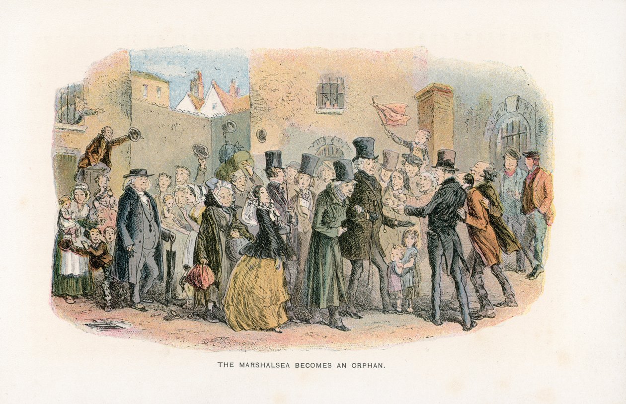 Illustration für Little Dorrit von Hablot Knight (1815-92) (after) Browne