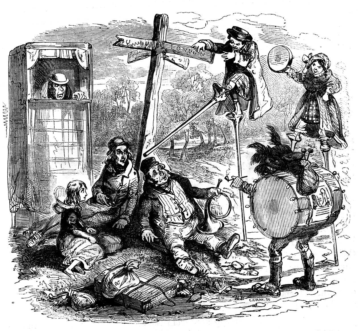 Der Raritätenladen von Hablot Knight Browne