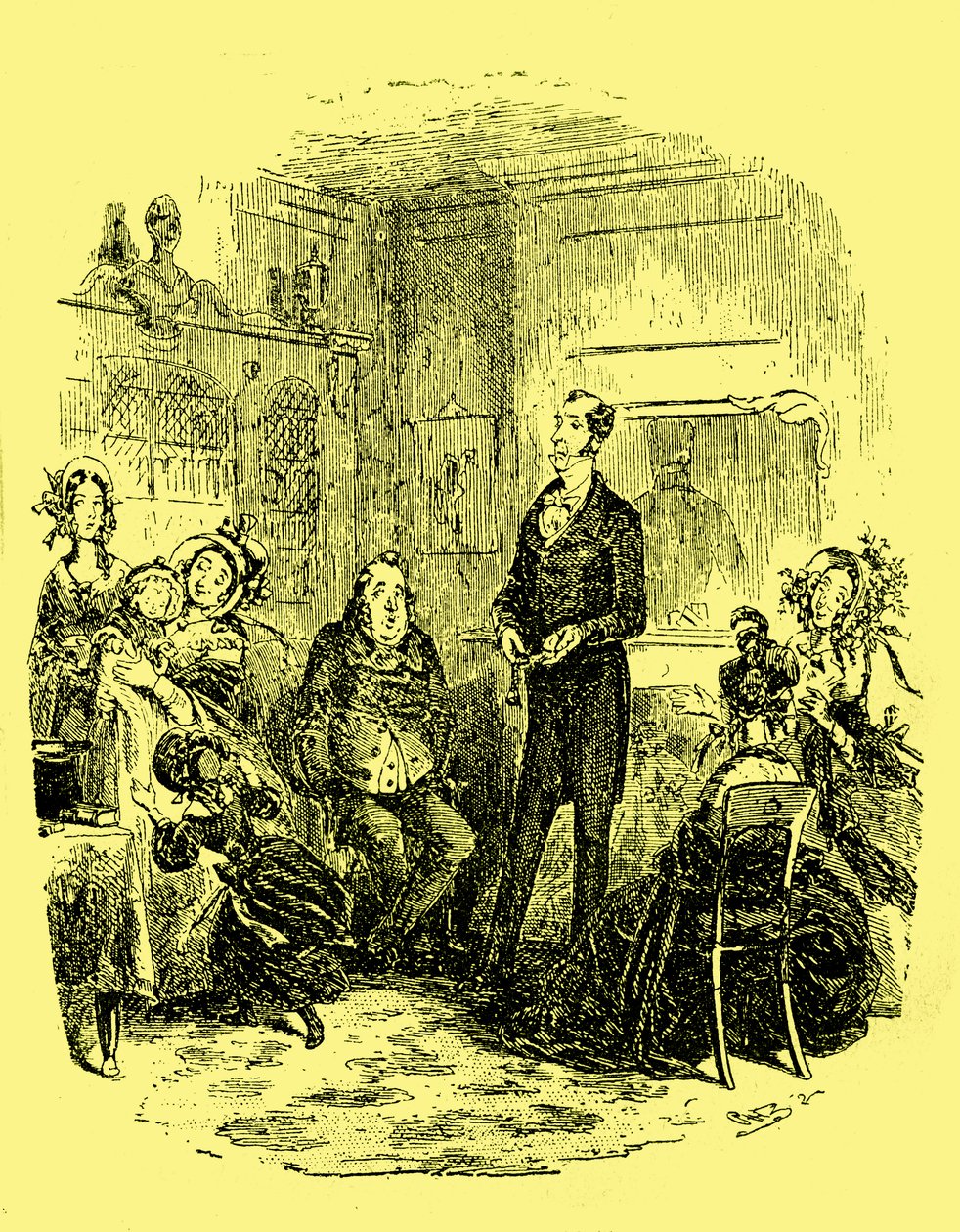 Dombey & Sohn von Charles Dickens von Hablot Knight Browne
