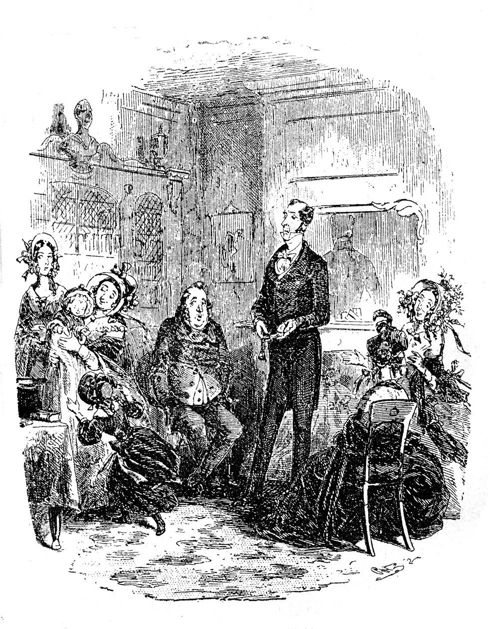 Dombey & Sohn von Charles Dickens von Hablot Knight Browne