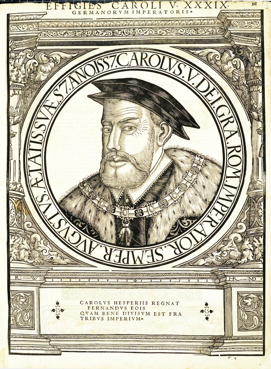 Carolus V, Illustration aus 