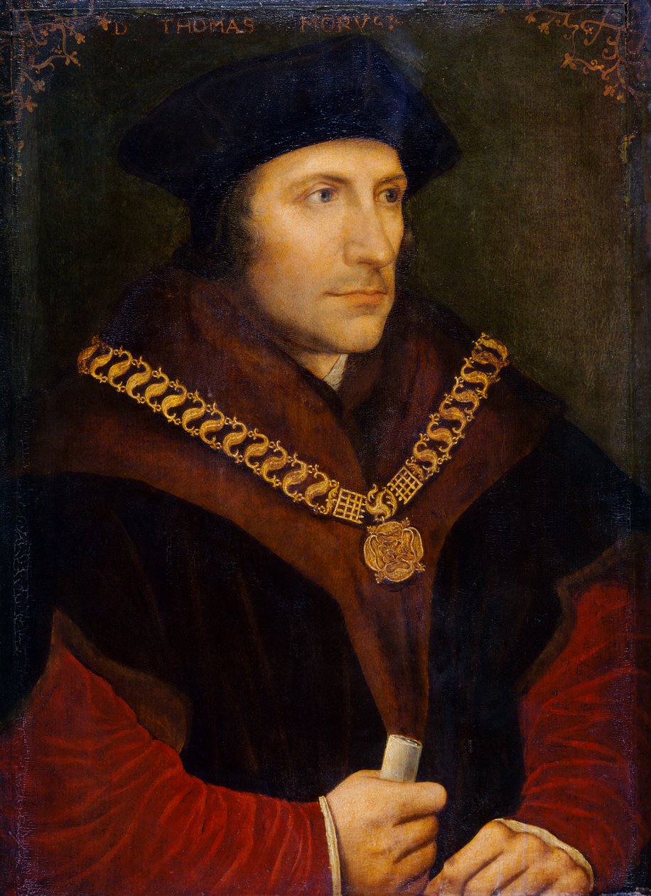 Sir Thomas More ca. 1600 von Hans (after) Holbein the Younger