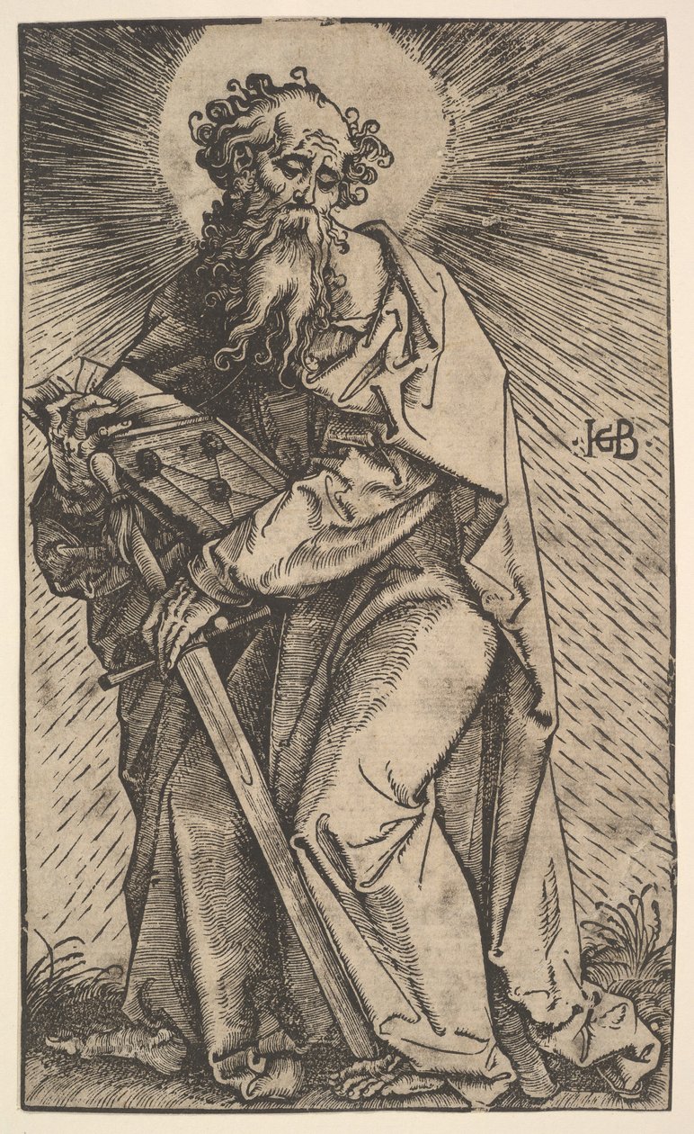 Heiliger Paulus aus Christus und die Apostel, 1519 von Hans Baldung