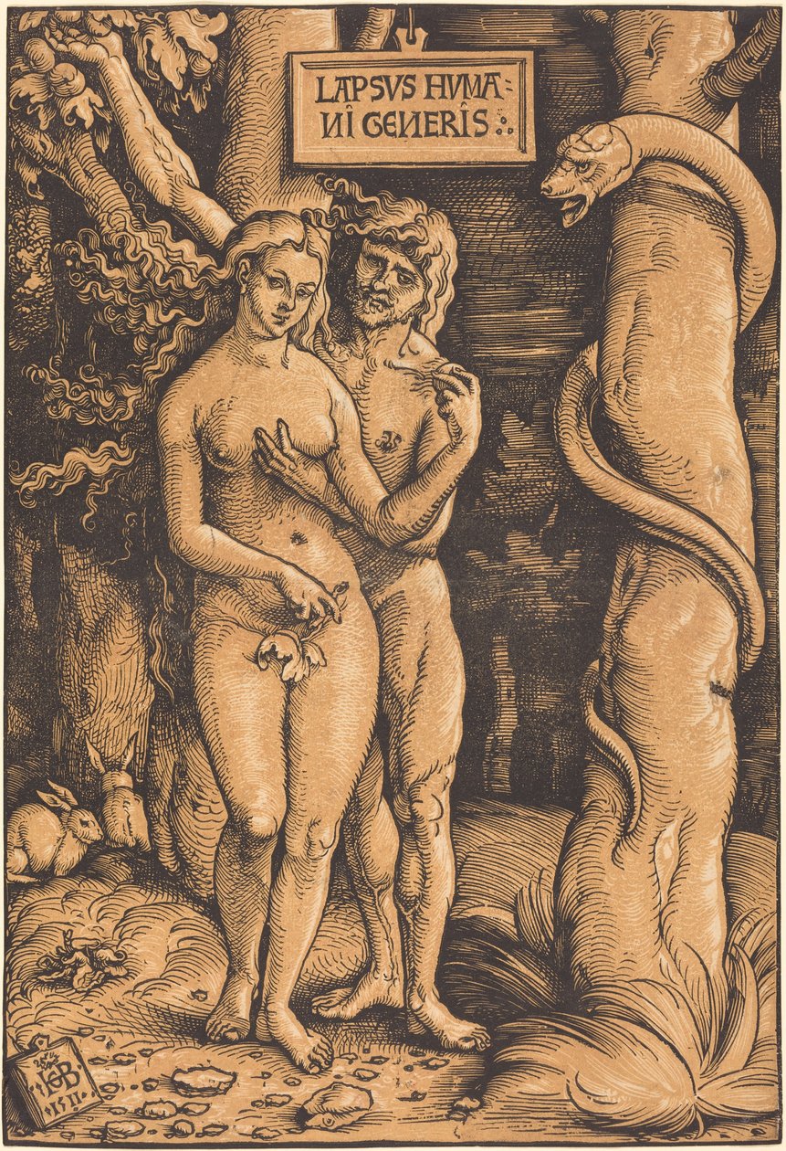 Adam und Eva von Hans Baldung Grien
