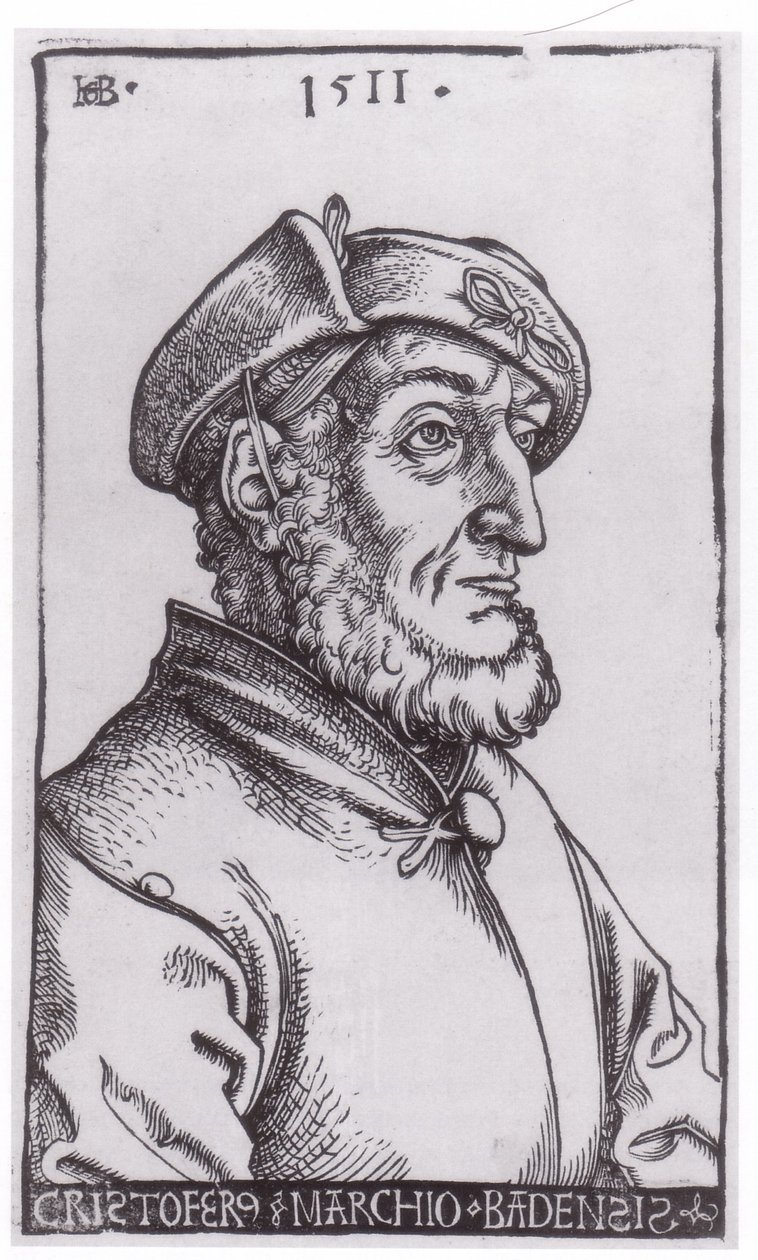 Baldung Christoph Holzschnitt von Hans Baldung Grien