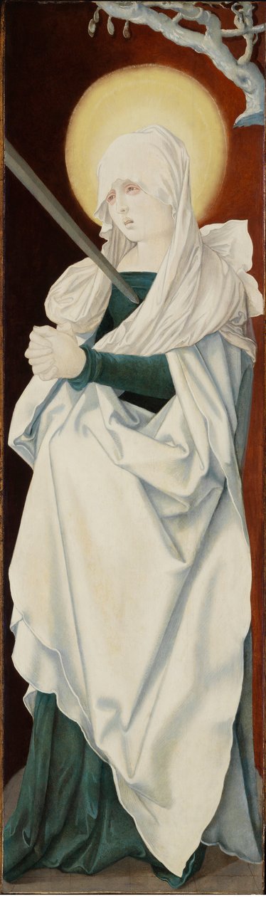 Die Jungfrau der Schmerzen (Mater dolorosa) von Hans Baldung Grien