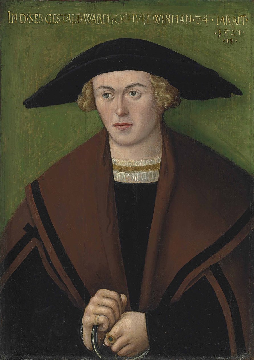 Porträt von Jochum Wirman von Hans Brosamer