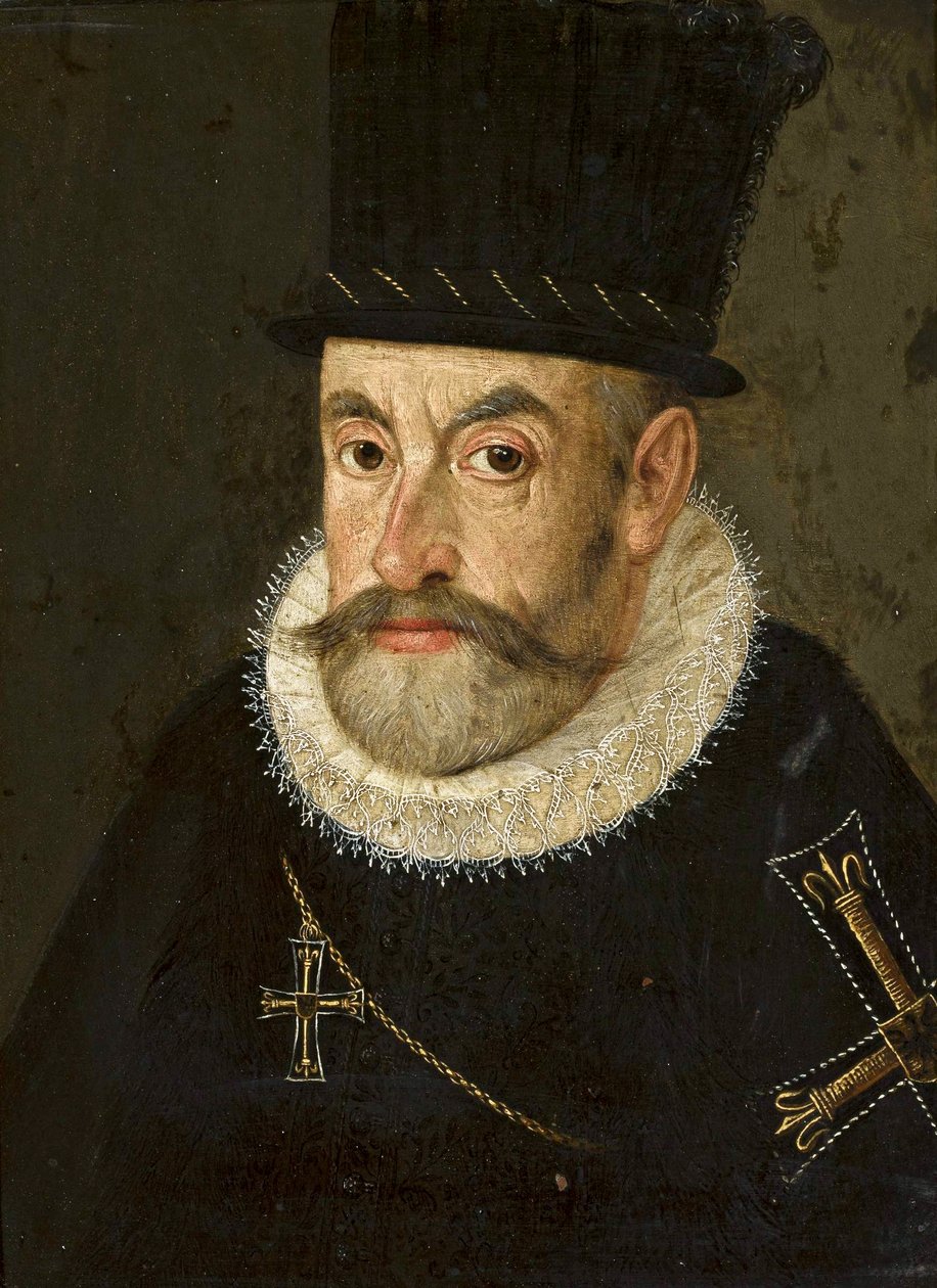 Porträt des Erzherzogs Maximilian III. von Österreich (1558-1618) von Hans Henseiller