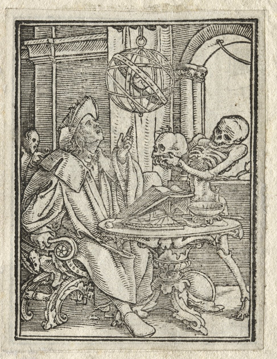 Der Totentanz: Der Astrologe, Der Reiche von Hans Holbein