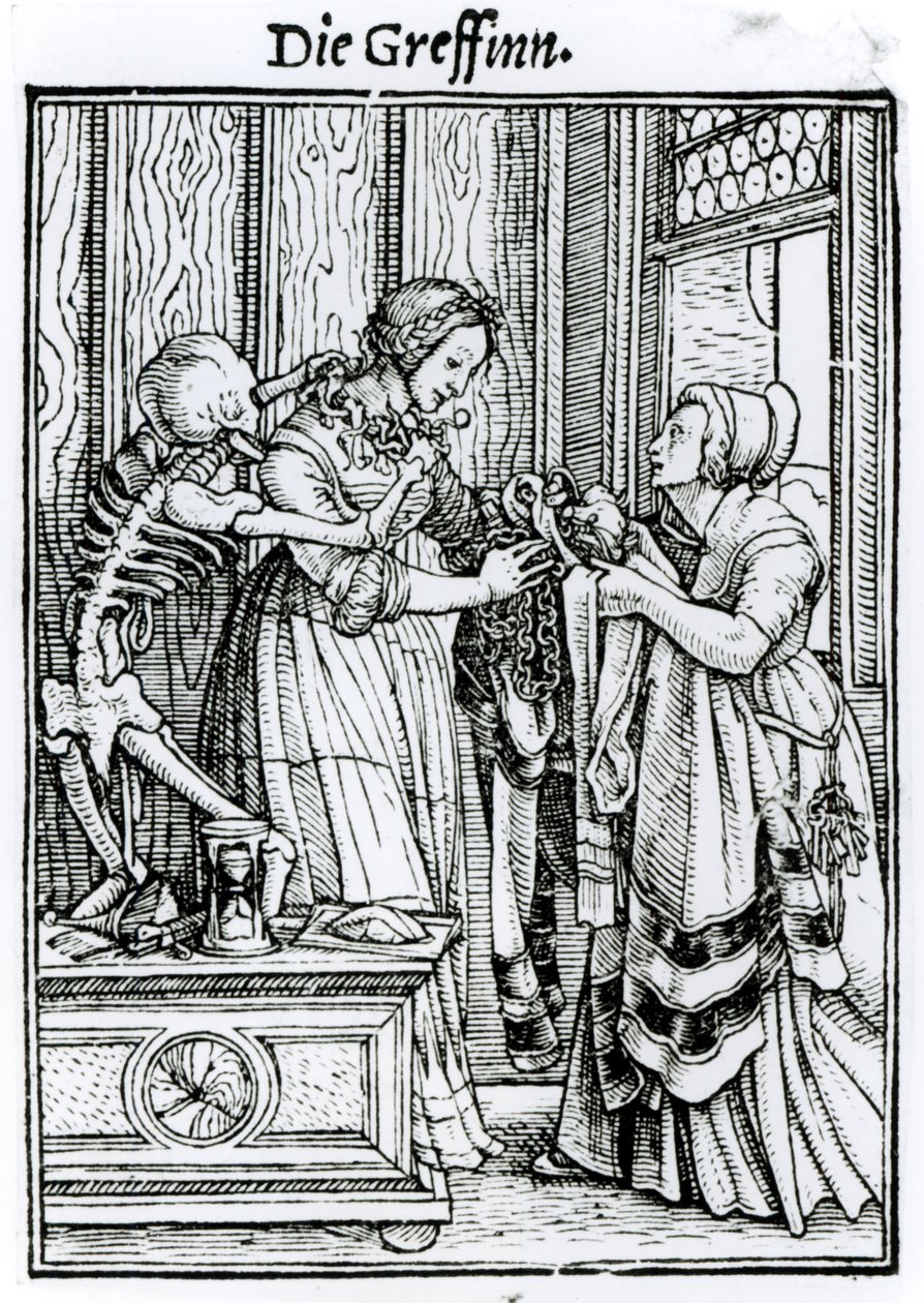 Der Tod und die Geliebte, aus 