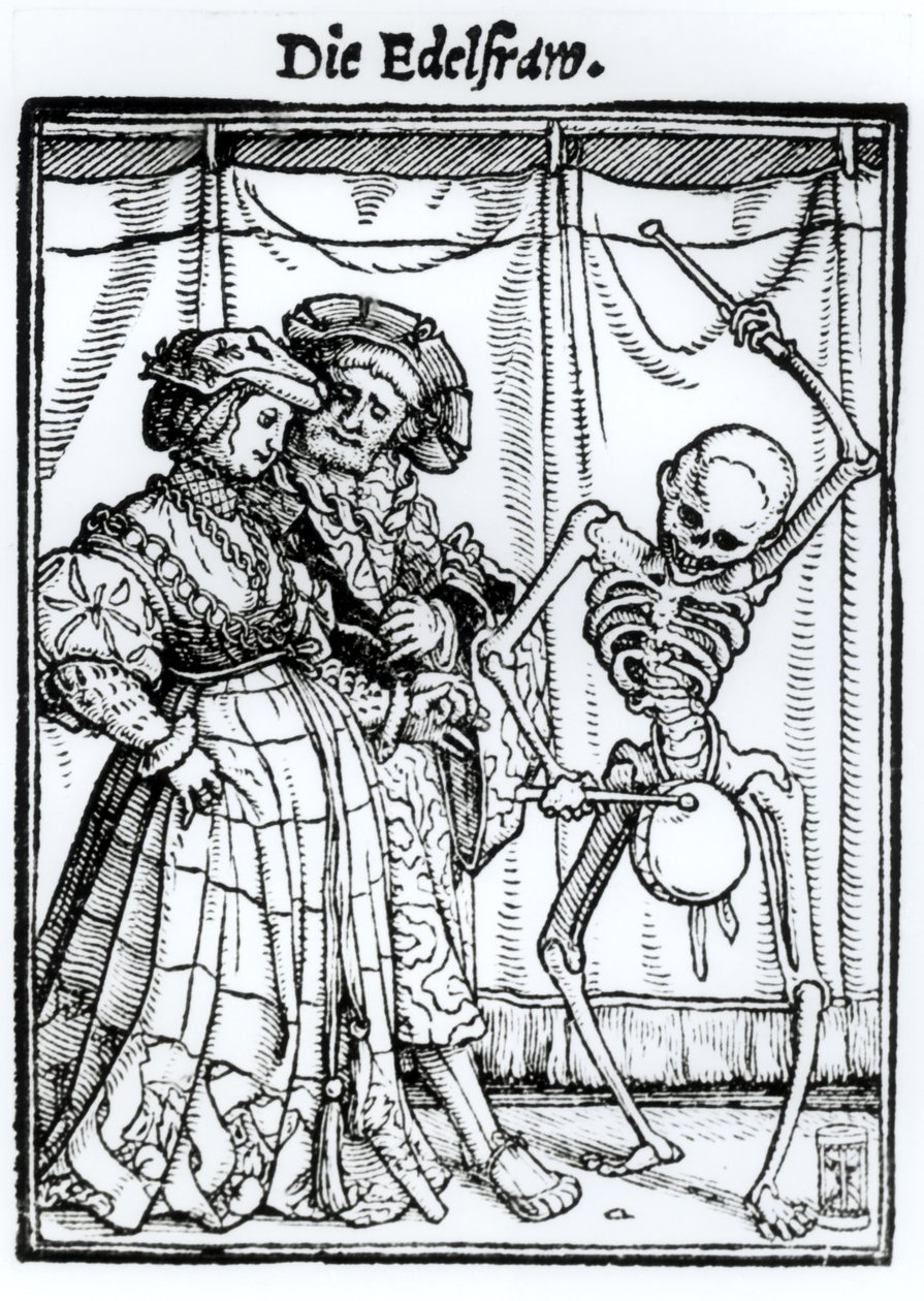 Der Tod und die Edelfrau, aus 