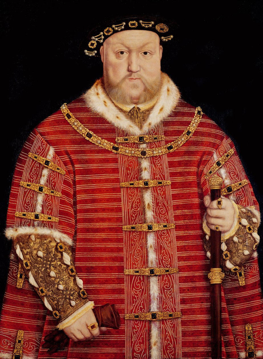 Porträt von Heinrich VIII von Hans Holbein der Jüngere