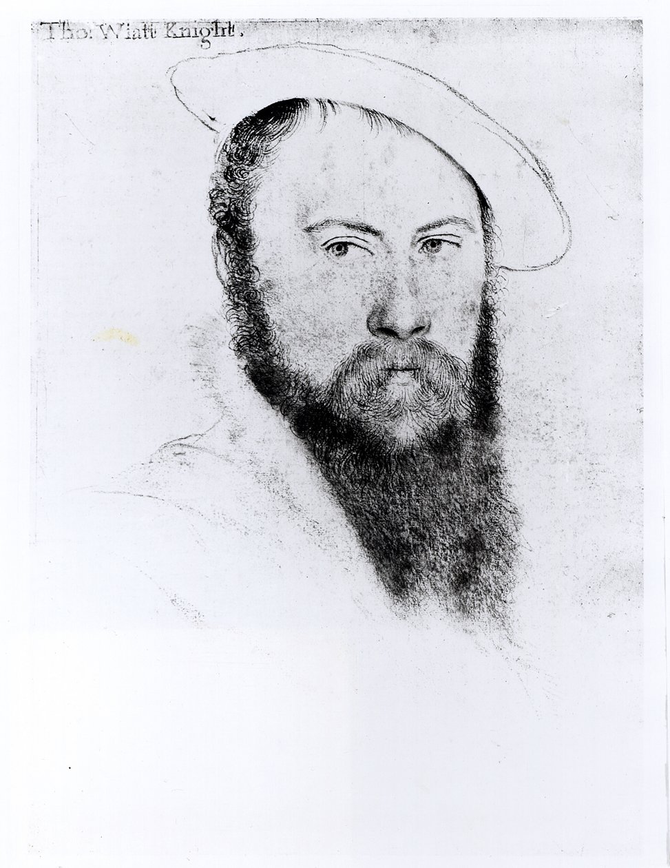 Porträt von Sir Thomas Wyatt der Jüngere (ca. 1521-54) von Hans Holbein der Jüngere
