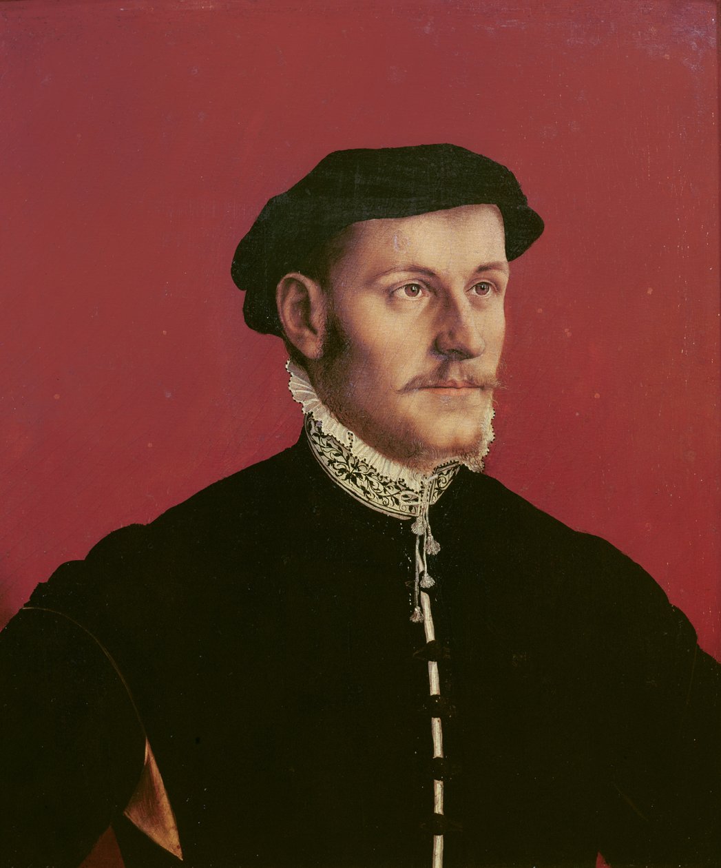 Porträt eines Mannes, traditionell als Sir Thomas More (1478-1535) identifiziert von Hans Holbein der Jüngere