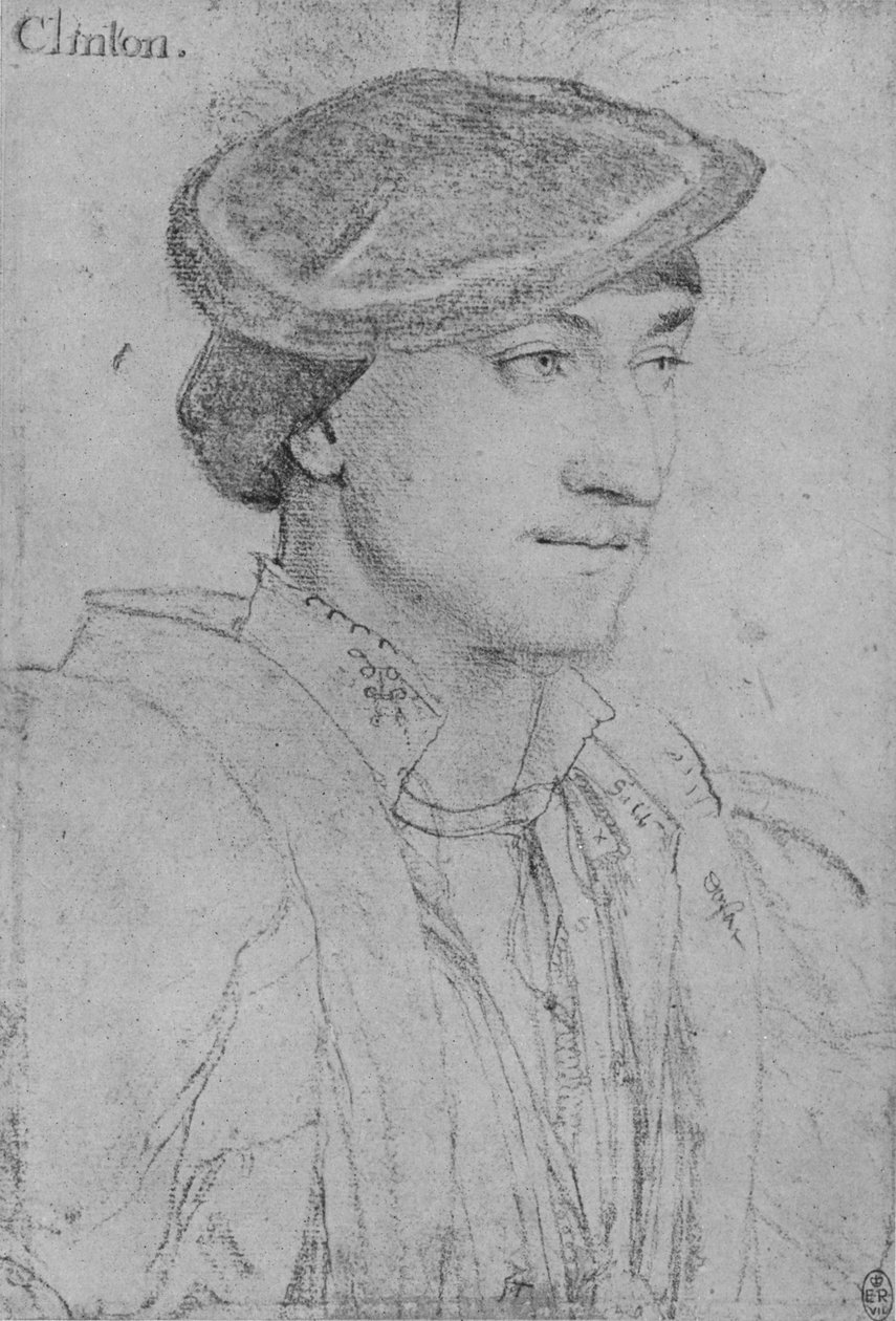Edward, Lord Clinton, ca. 1532-1543, 1945 von Hans Holbein der Jüngere