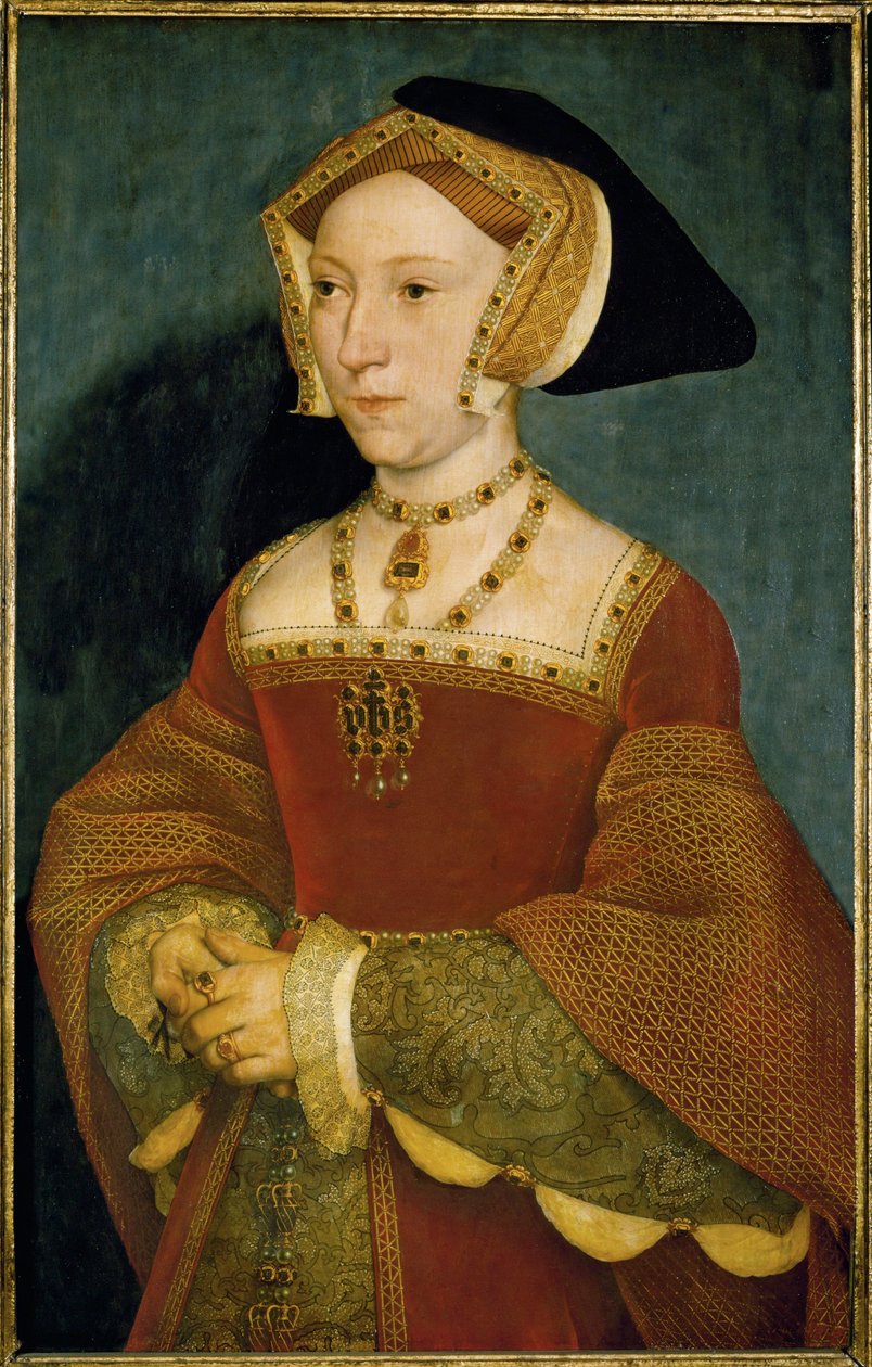 Jane Seymour, Königin von England, dritte Frau von Heinrich VIII. von Hans Holbein the Younger