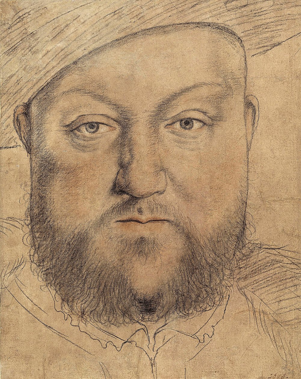 Porträt von König Heinrich VIII. von England von Hans Holbein der Jüngere