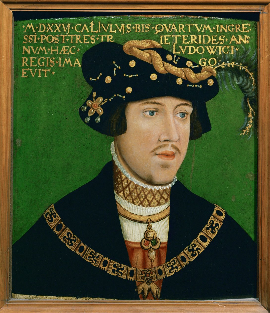 König Ludwig II. von Ungarn und Böhmen, ca. 1522 von Hans Krell