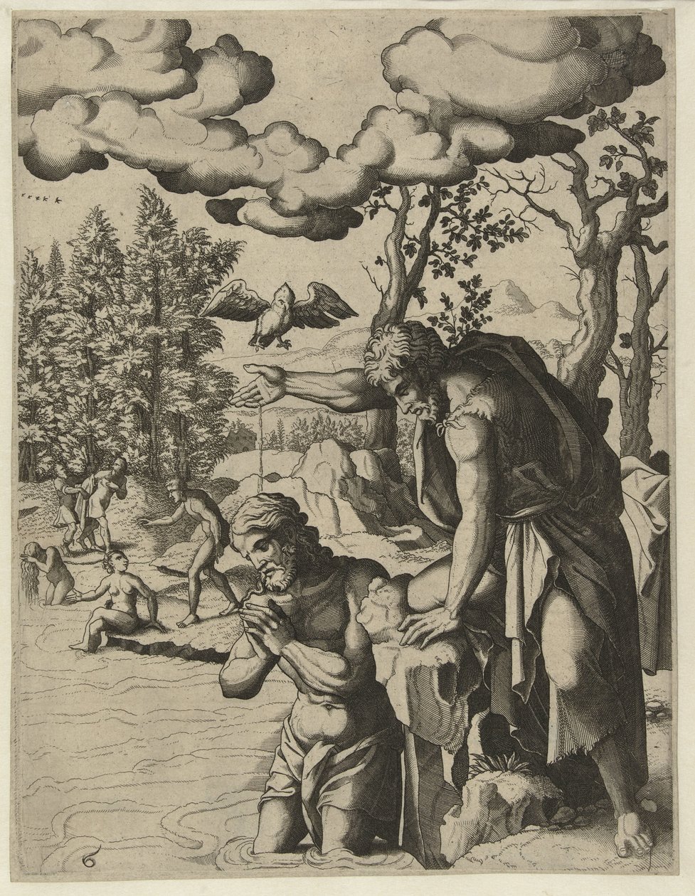 Taufe Christi von Hans Liefrinck (I) (attributed to)