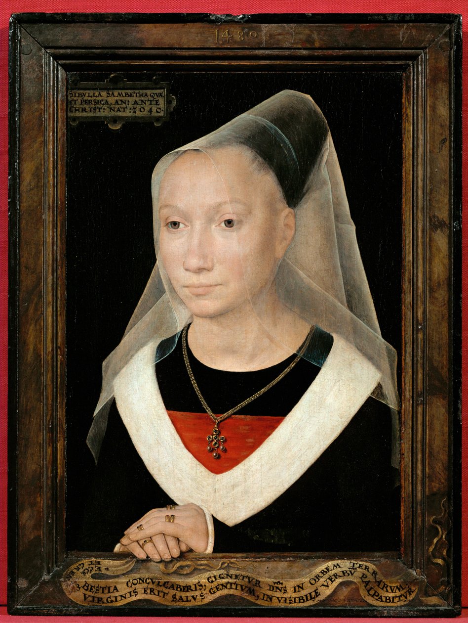 Porträt einer jungen Frau von Hans Memling