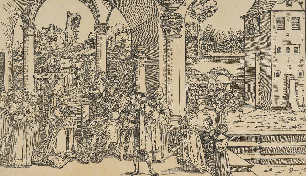 Die Geschichte von Esther von Hans Schäufelein the Elder