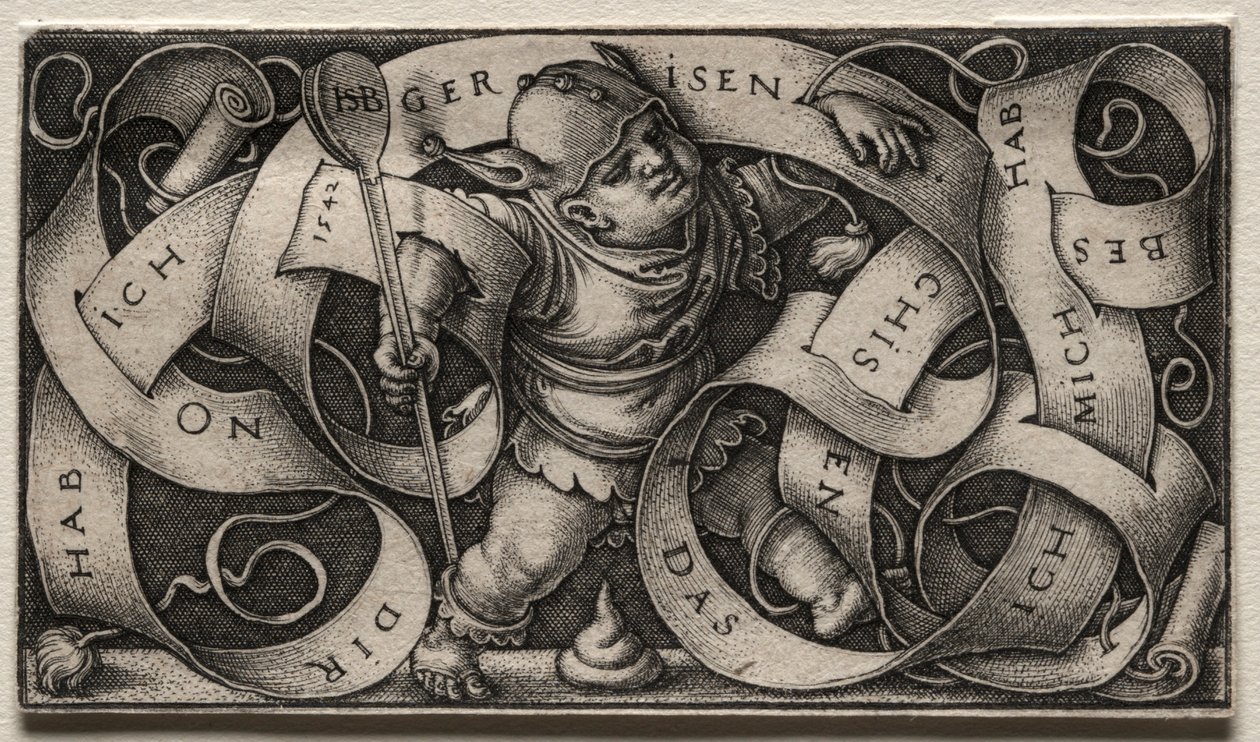 Der kleine Narr, 1542 von Hans Sebald Beham