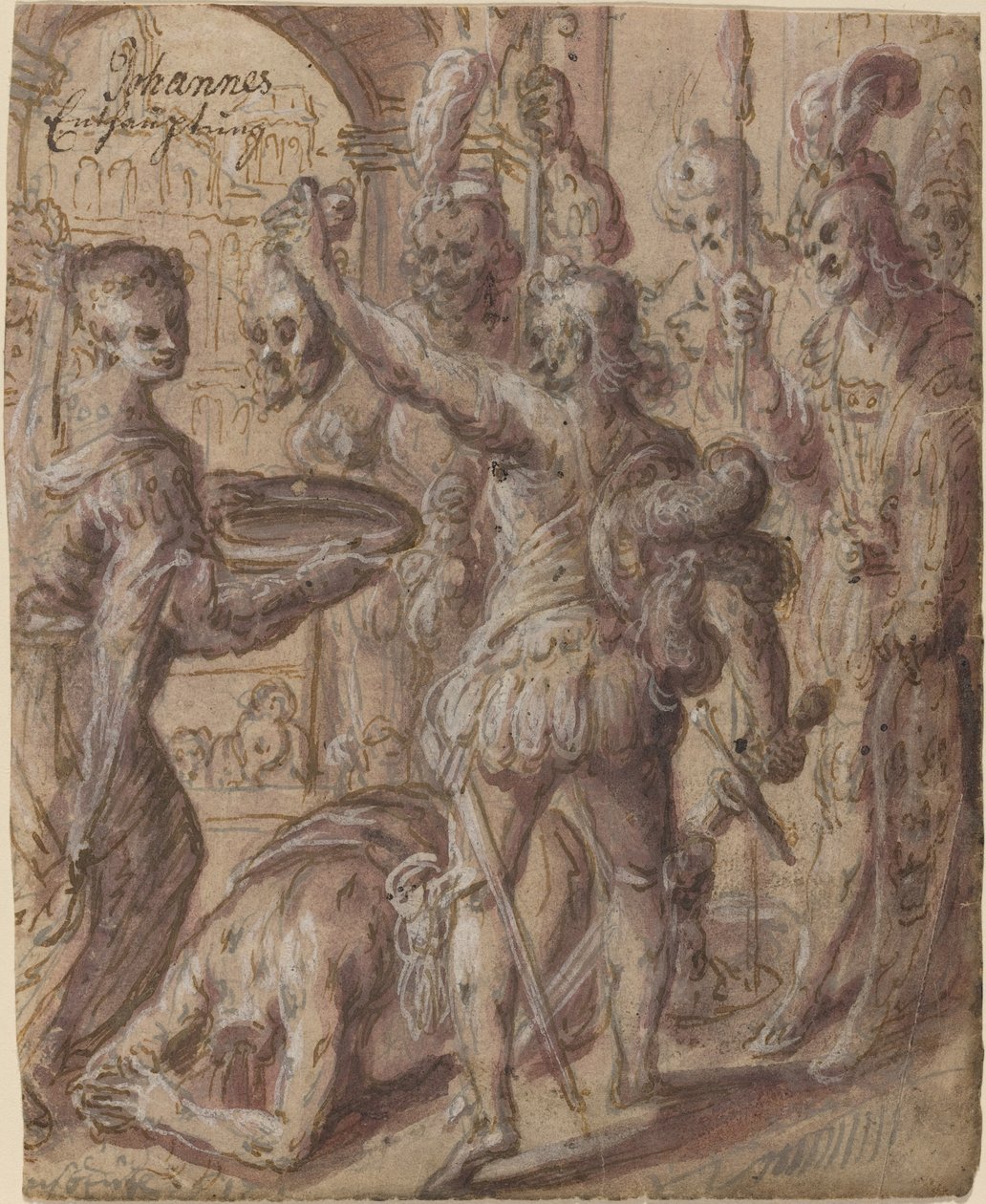 Die Enthauptung von Johannes dem Täufer von Hans Stutte