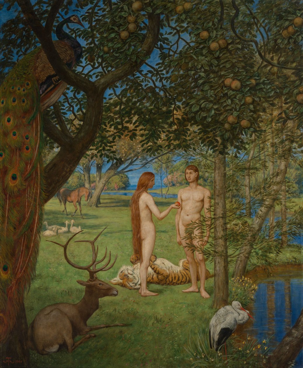 Das Paradies von Hans Thoma
