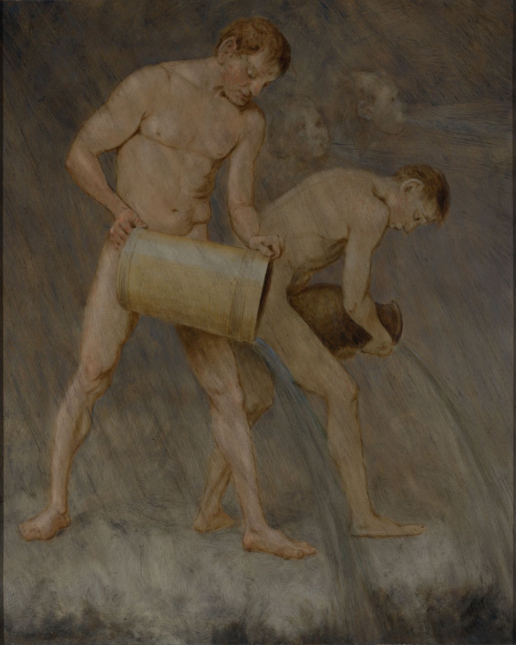November (die Regengötter) von Hans Thoma