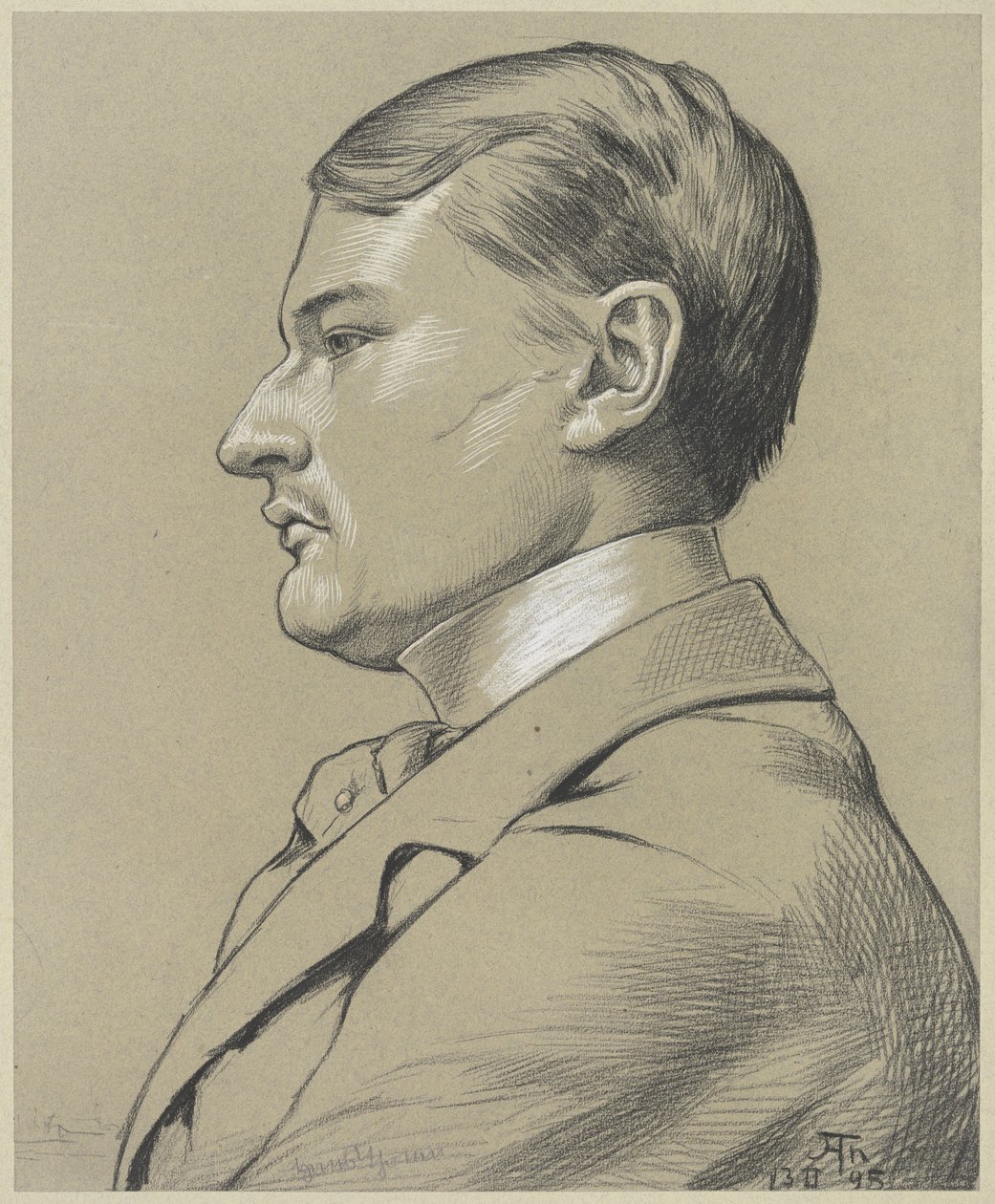 Porträt von Otto Küchler von Hans Thoma