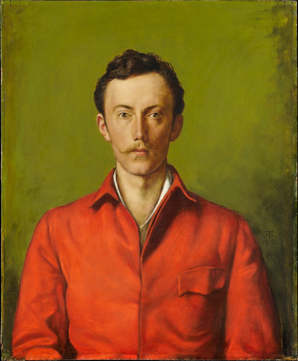 Porträt von Prinz Friedrich Karl von Hessen von Hans Thoma
