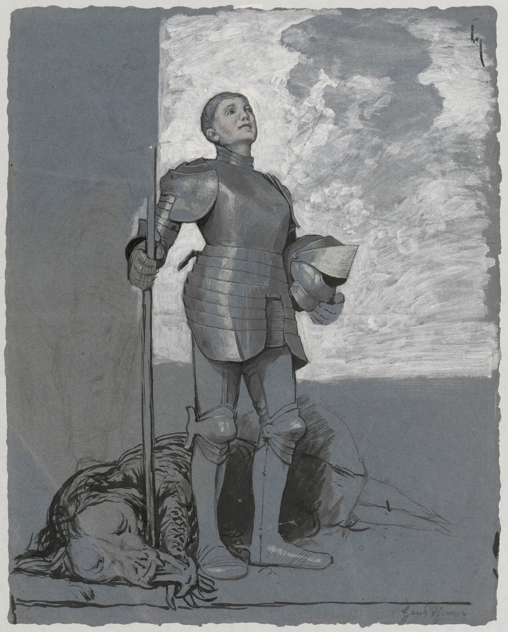 Heiliger Georg von Hans Thoma