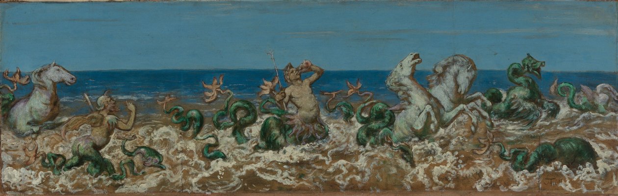 Tritonenzug von Hans Thoma