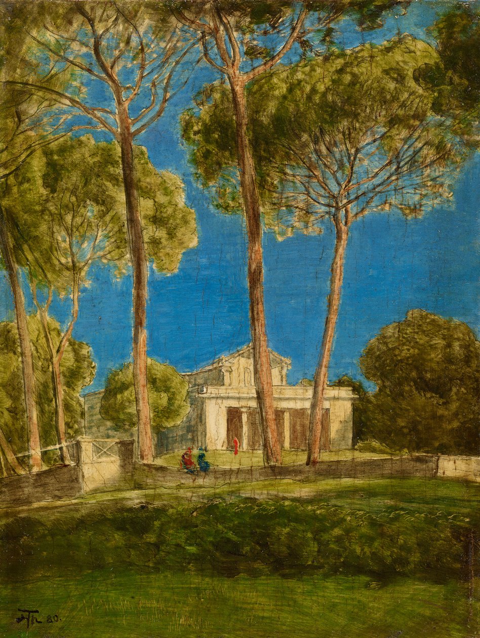 Villa Borghese von Hans Thoma