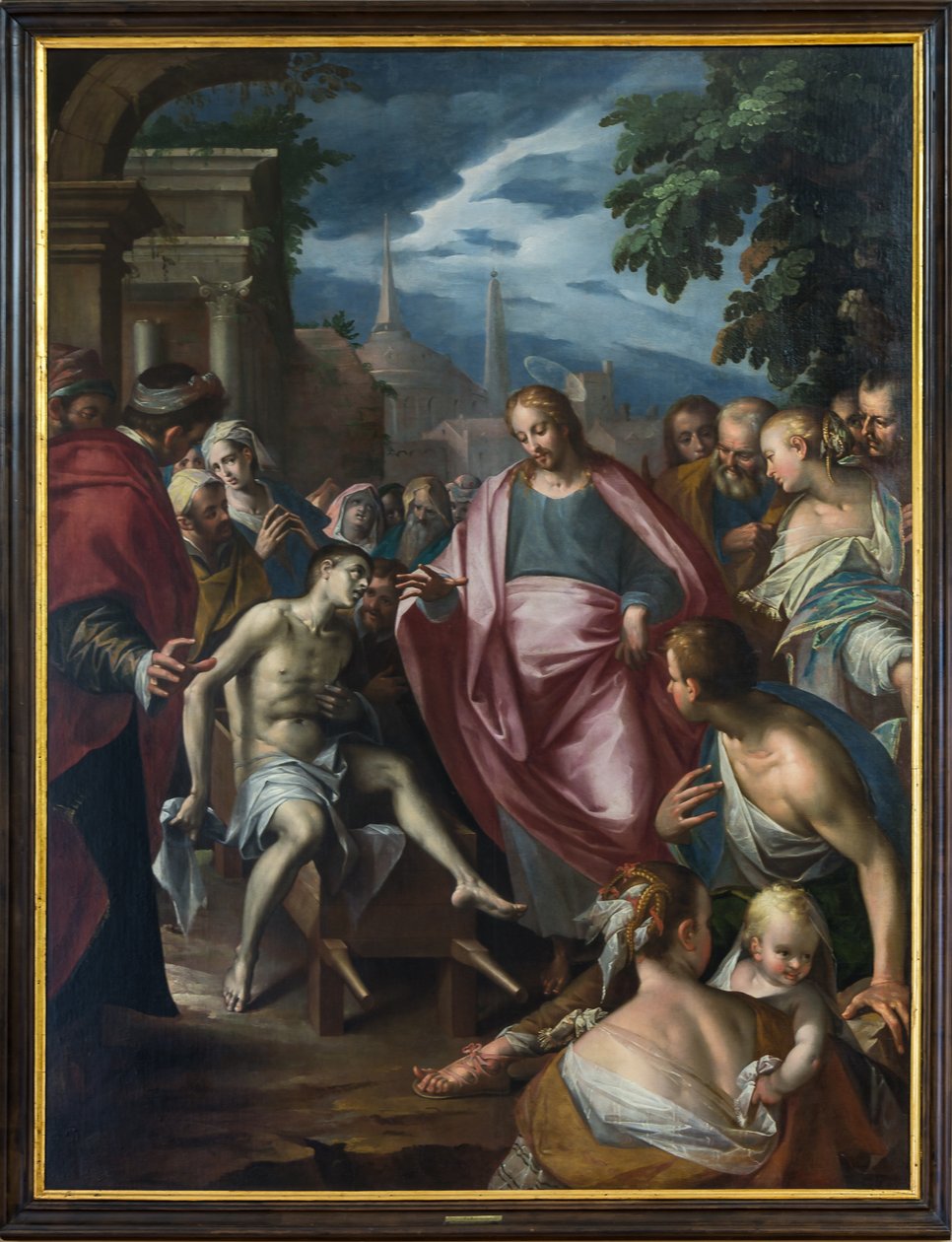 Auferweckung des Sohnes der Witwe von Nain von Hans von Aachen